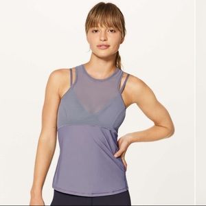 Lululemon Mesh Tank With Bra